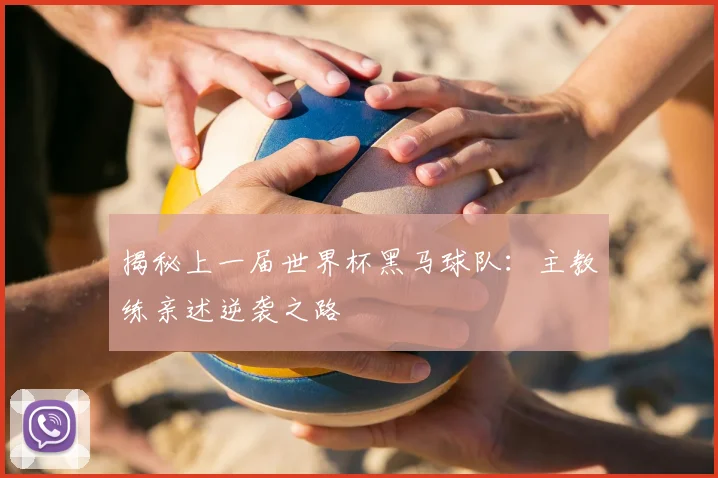 揭秘上一届世界杯黑马球队:主教练亲述逆袭之路